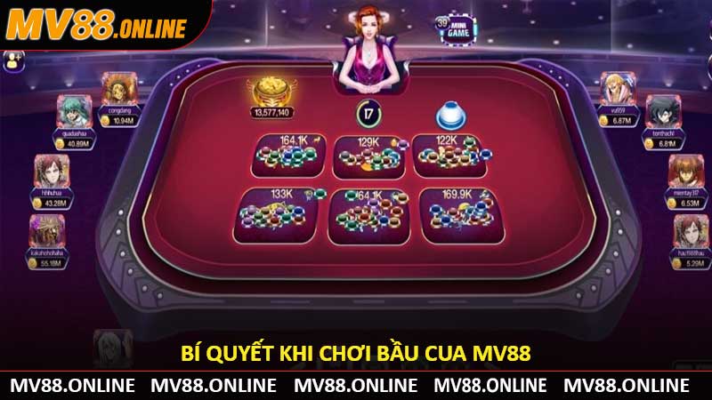 Bí Quyết Khi Chơi Bầu Cua MV88